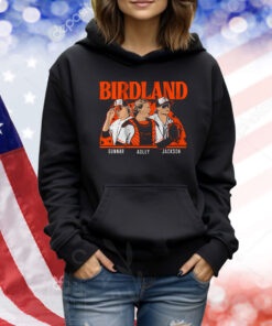 Adley Rutschman, Gunnar Henderson, & Jackson Holliday Birdland TShirts