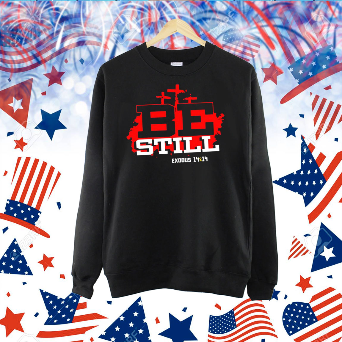 Be Still Exodus 14 14 NIV TShirt