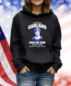 Conor Garland 400Th Game April 8 2024 Canucks Vs Golden Knights TShirts