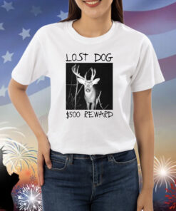 Gotfunny Lost Dog $500 Reward Shirts