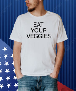 Hermusicx Wearing Eat Your Veggies Shirt