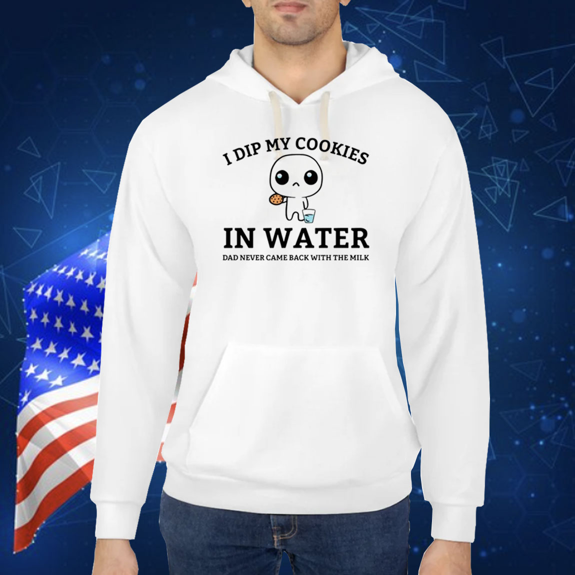 I Dip My Cookies In Water Dad Never Came Back With The Milk TShirt