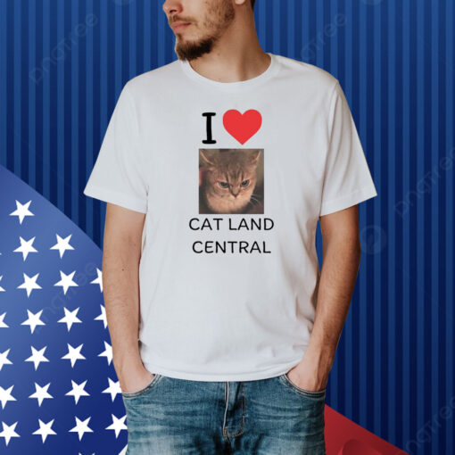 I Love Cat Land Central Shirt