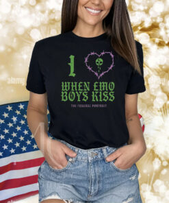 I Love When Emo Boys Kiss The Funeral Portrait Shirts
