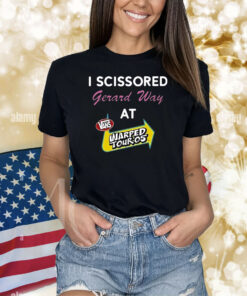 I Scissored Gerard Way At Vans Warped Tour05 Shirts