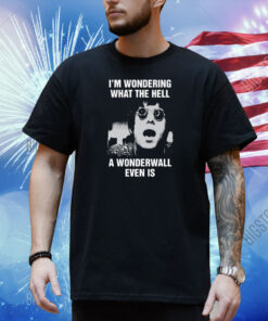 I'm Wondering What The Hell A Wonderwall Even Is Shirt