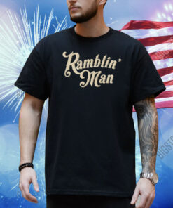 Jason Aldean Wearing Ramblin' Man Shirt