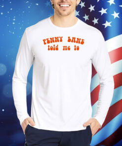 Kate Hudson Wearing Penny Lane Told Me To TShirts