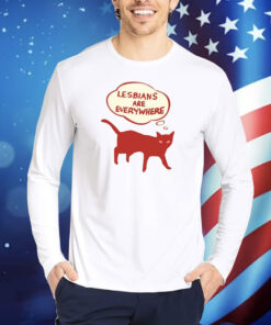 Lesbians Are Everywhere Cat TShirts