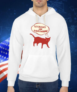 Lesbians Are Everywhere Cat TShirt