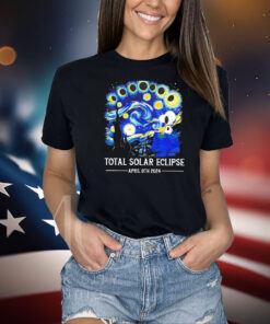 Mens Snoopy and Woodstock total solar eclipse 2024 Shirts