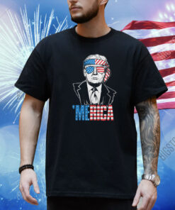 Merica USA Trump DTJ 4th of July Shirt