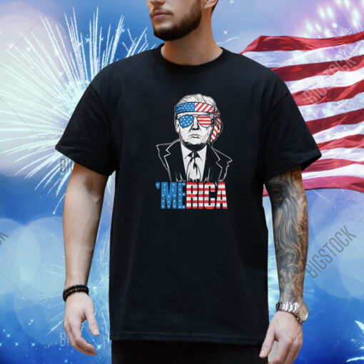 Merica USA Trump DTJ 4th of July Shirt