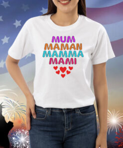 Multi Language Mother, Mother's Day Shirts