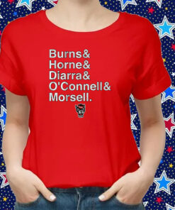 NC State Basketball: 2024 Starting 5 Shirts