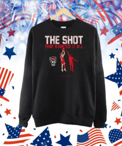 NC State Basketball: Michael O'Connell The Shot that Started It All TShirt