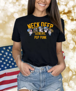 Neck Deep Generic Pop Punk Cartoon Faces Us Shirts