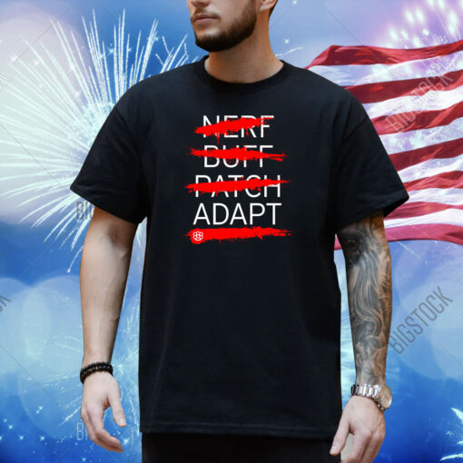 Nerf Buff Patch Adapt Shirt