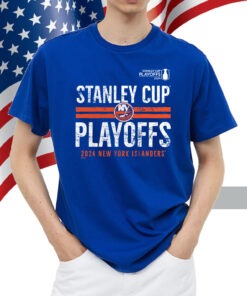 New York Islanders 2024 Stanley Cup Playoffs Crossbar Tri-Blend Shirt