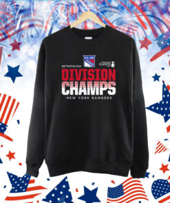 New York Rangers 2024 Metropolitan Division Champions TShirts