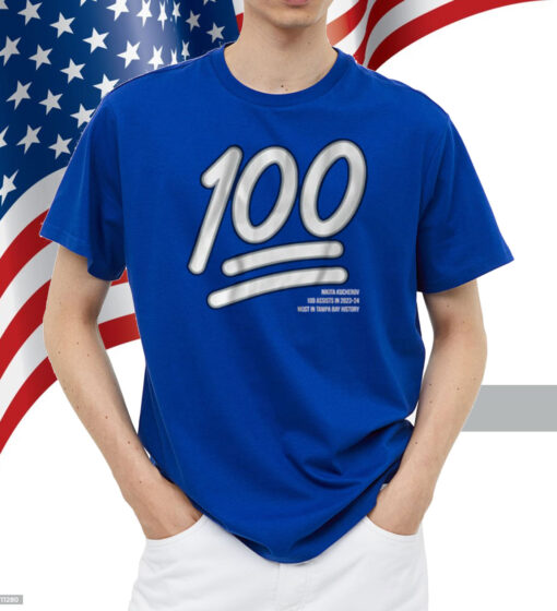 Nikita Kucherov: 100 Assists Shirt