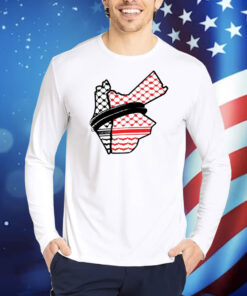 Palestine And Jordan Maps Solution TShirts