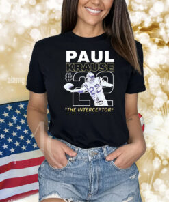 Paul Krause The Interceptor #22 TShirt