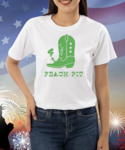 Peach Pit Boot Bong Shirts