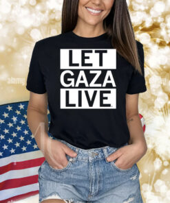Raygun Let Gaza Live Shirts