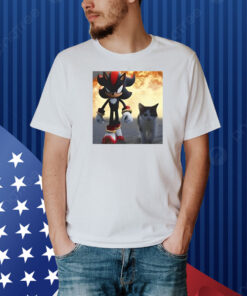 Shadow The Hedgehog And Cat Shirt