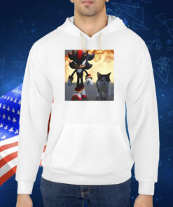 Shadow The Hedgehog And Cat TShirt