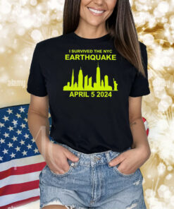 Skill Issue I Survived The Nyc Earthquake April 5Th 2024 Shirts