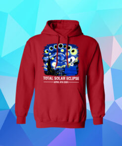 Snoopy and Woodstock Total Solar Eclipse 2024 SweatShirt