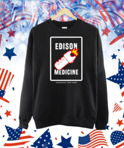 Steve Inman Wearing Edison Medicine TShirt