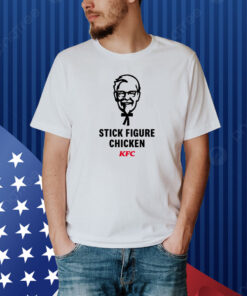 Stick Figure Chicken Shirt