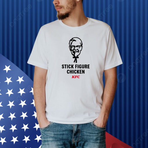 Stick Figure Chicken Shirt