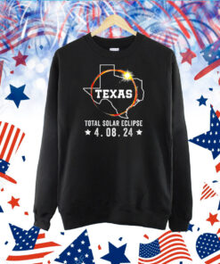 Texas Total Solar Eclipse April 8 2024 Texas Solar Eclipse TShirt