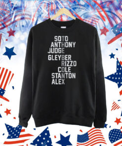 The Bronx Names 2024 TShirt