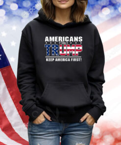 Trump 2024 Americans For Trump Keep America TShirts