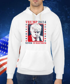 Trump 2024 Never Surrender Donald Trump TShirt