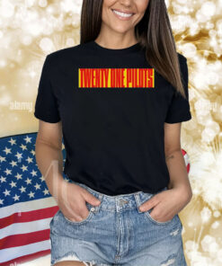 Twenty One Pilots Block Wordmark Shirts
