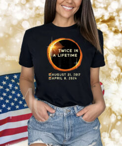 Twice In A Lifetime Total Solar Eclipse 2024 TShirts
