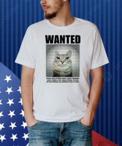 Wanted Serious Crimes Shirt