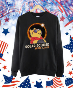 Winnie Pooh Total Solar Eclipse,April 8Th 2024 TShirt