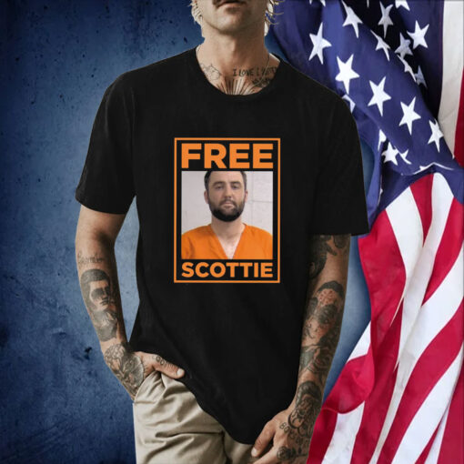 Scottie Scheffler Mugshot Free Scottie TShirt