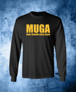 MUGA Make Ukraine Great Again Long Sleeve Shirt