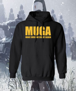 MUGA Make Ukraine Great Again Logo Hoodie Shirt