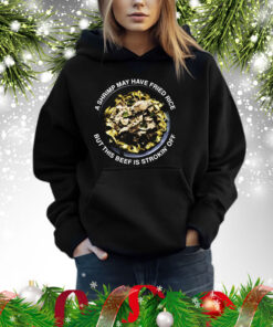 A Shrimp May Have Fried Rice But This Beef Is Strokin' Off Sweatshirt