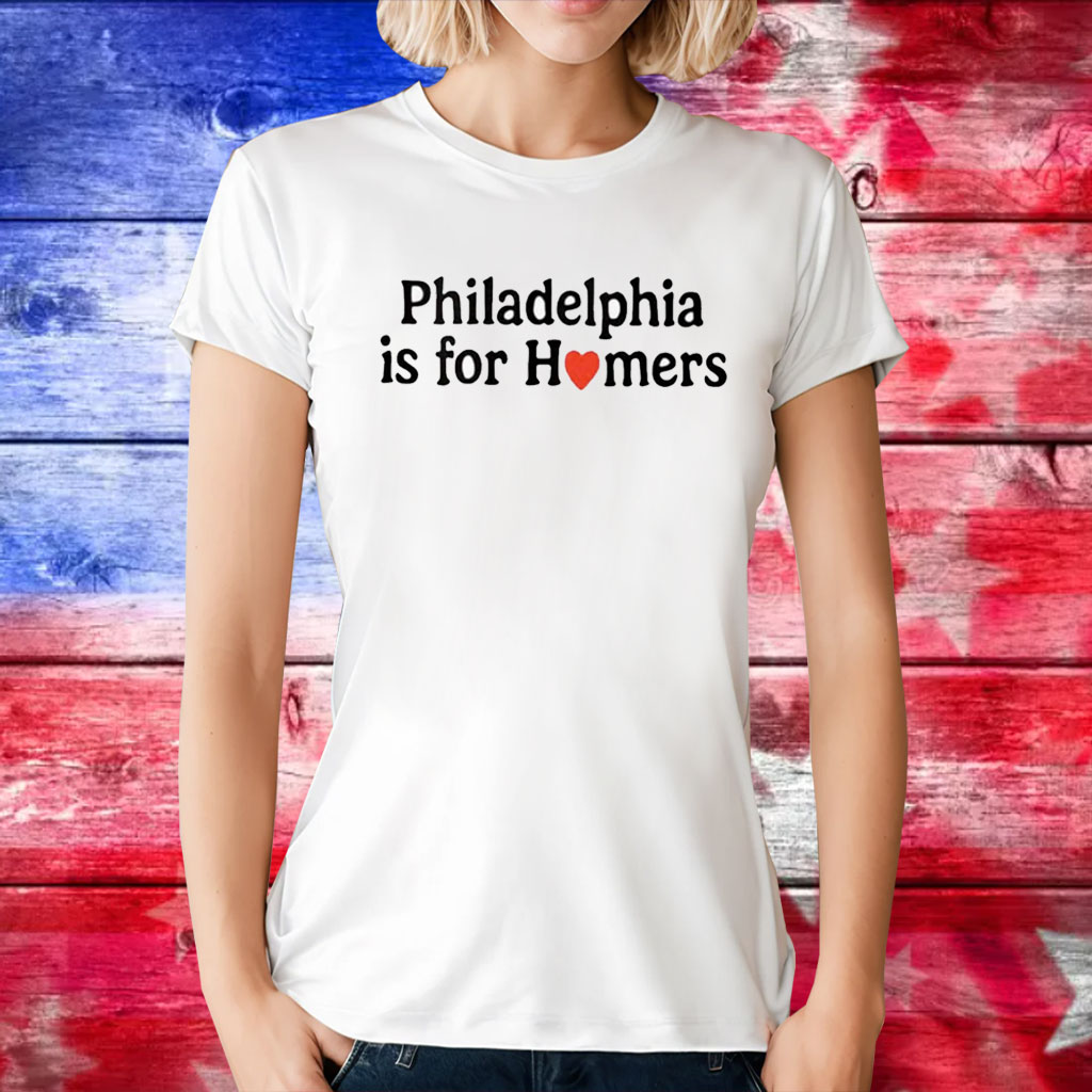 Alec Bohm Philadelphia Is For Homers T-Shirt