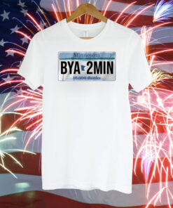 BYA2MIN License Plate Minnesota T-Shirts